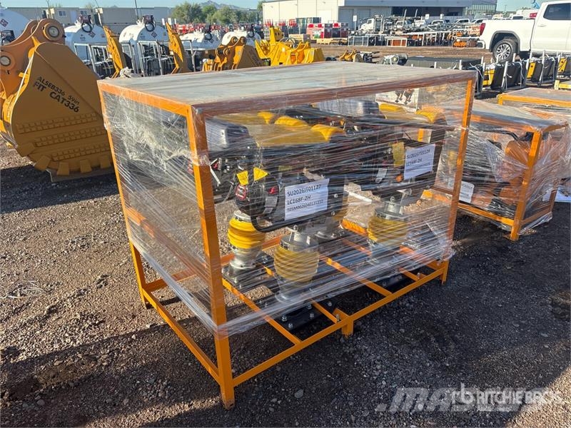 Quantity of (4) ZVOX HCR-110 Jumping Jack Tamper Compactor