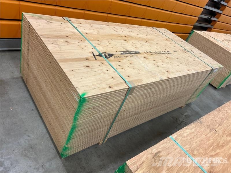 Quantity of (40) 3/4" 4x8 CSP/DFP No Stamp Plywood Outros componentes