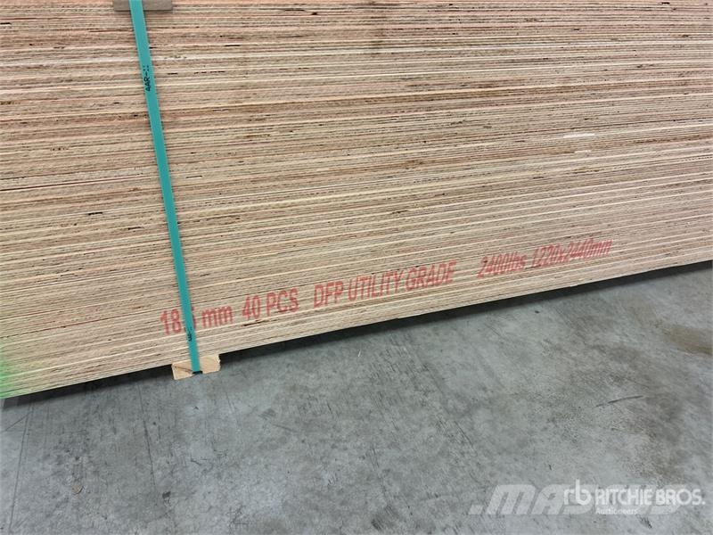 Quantity of (40) 3/4" 4x8 CSP/DFP No Stamp Plywood Andre komponenter