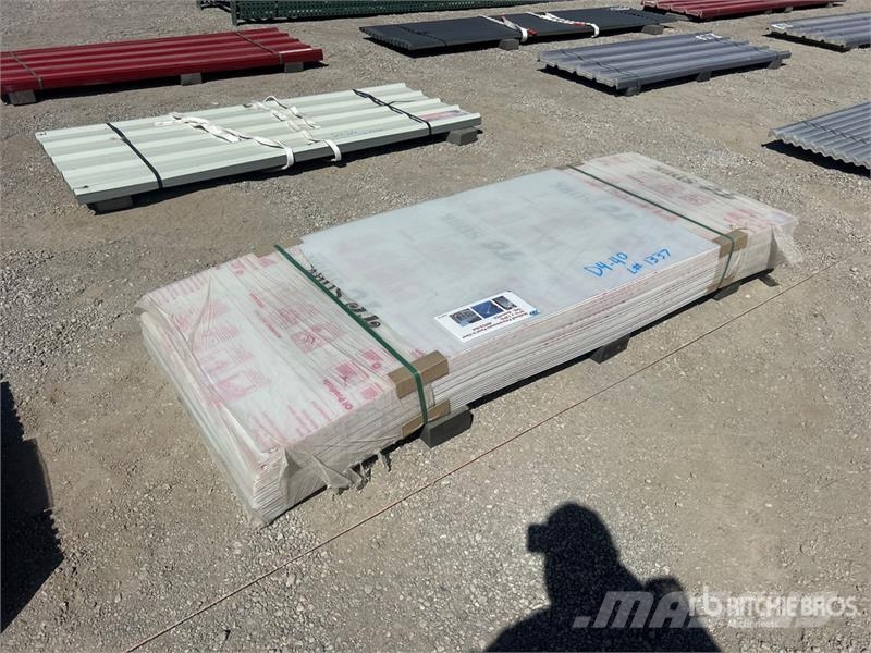Quantity of (40) 35 in x 7.87 ft Clear Multi-wall Seilwinden, Bauaufzüge und Lastenaufzüge