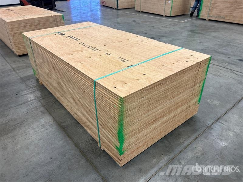  Quantity of (40) 4 ft x 8 ft (18.5 mm Thick) 3/4 i Andre komponenter