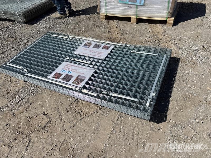  Quantity of (40) Pallets of 3 ft x 6 ft Galvanized Drugi deli