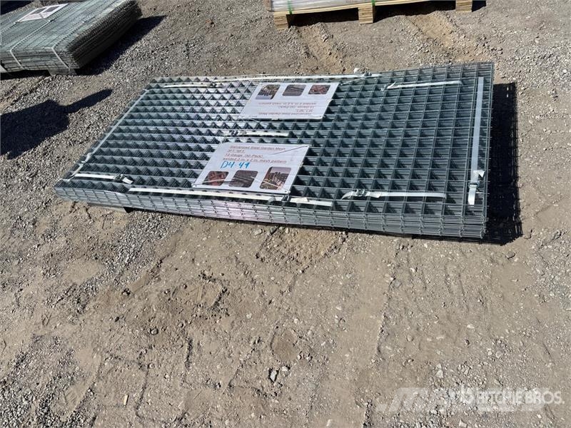  Quantity of (40) Pallets of 3 ft x 6 ft Galvanized Drugi deli