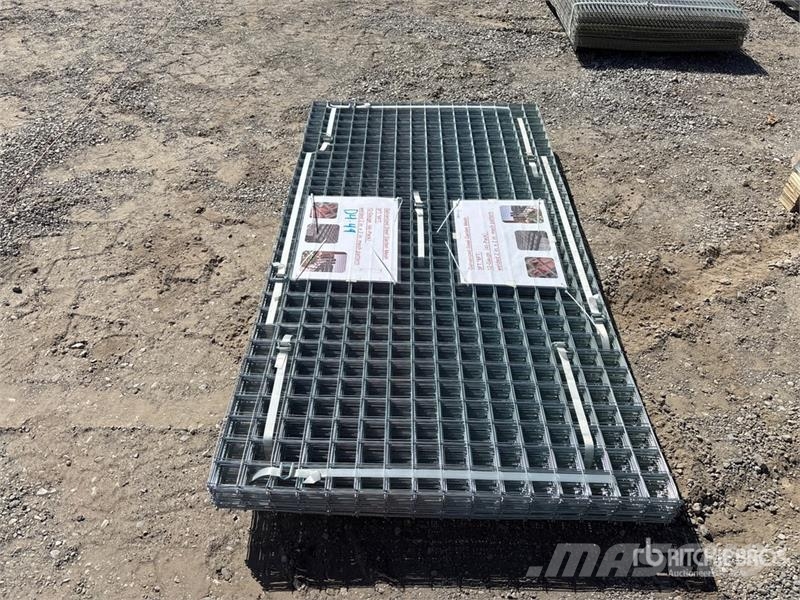  Quantity of (40) Pallets of 3 ft x 6 ft Galvanized Drugi deli