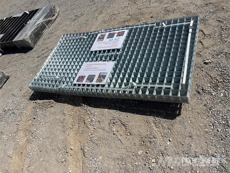  Quantity of (40) Pallets of 3 ft x 6 ft Galvanized Drugi deli