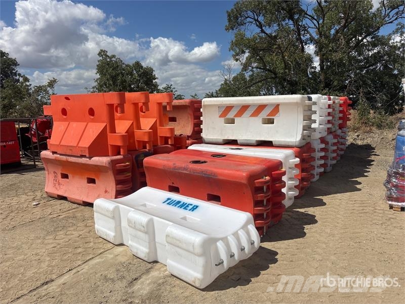 Quantity of (47) Plastic Water Barrier Other components