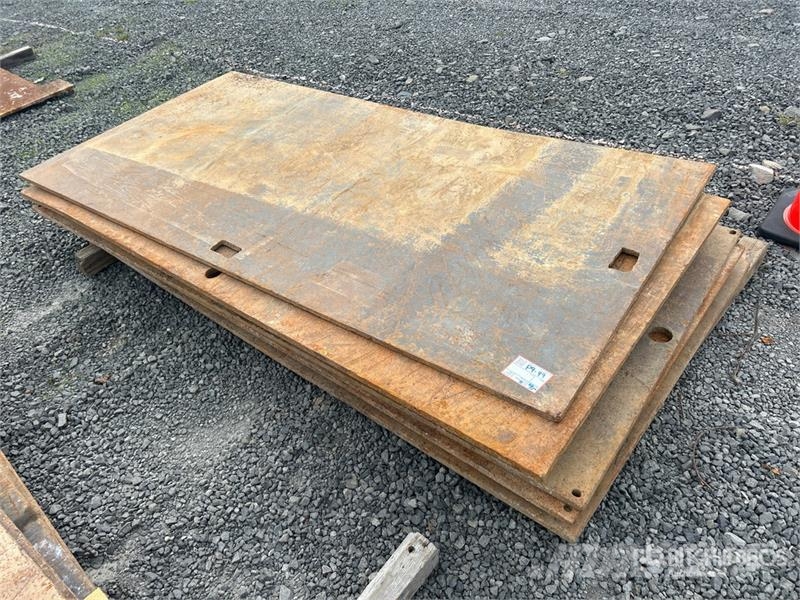 Quantity of (5) 4 ft x 8 ft 1x .75 Inch thick, 4x Outros componentes