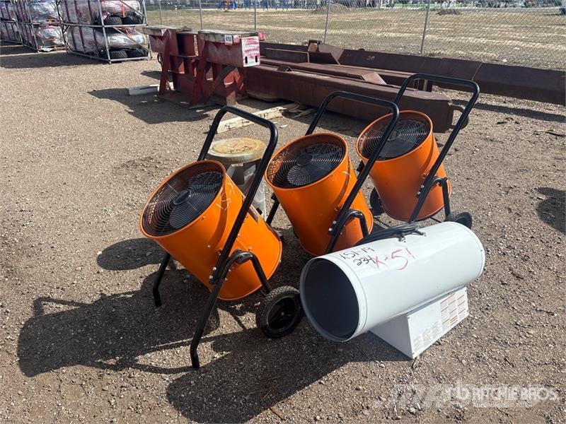  Quantity of (5) Ground Heater Kütte- ja sulatusseadmed
