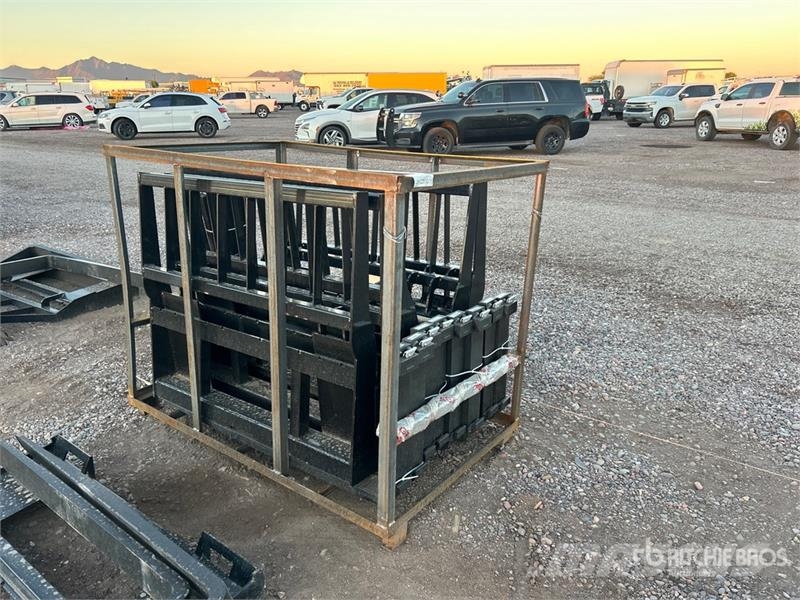 Quantity of (5) Mower King SA-100 48 in Skid Stee Вили