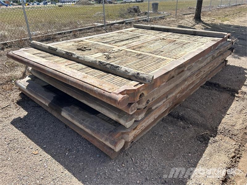  Quantity of (5) Rig Mats Drilling equipment accessories and spare parts