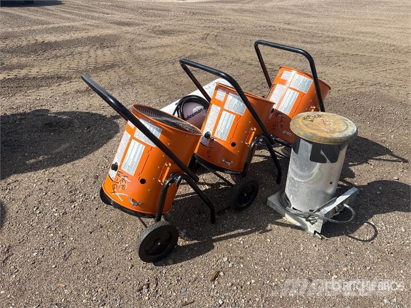  Quantity of (5) Space Heater Opvarmnings- og optøningsmaskiner