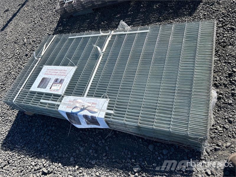  Quantity of (50) 36 in x 72 in Galvanized Steel Ga Verricelli, paranchi e sollevatori per materiali