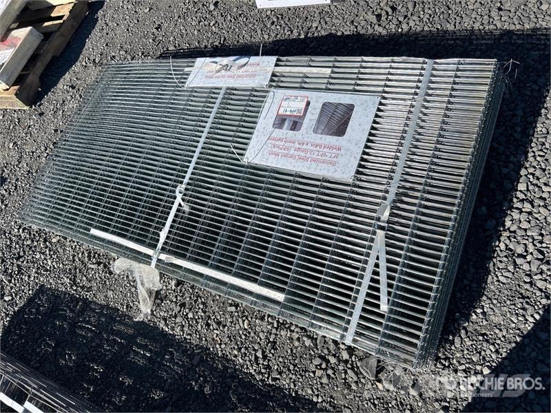  Quantity of (50) 36 in x 72 in Galvanized Steel Ga Verricelli, paranchi e sollevatori per materiali