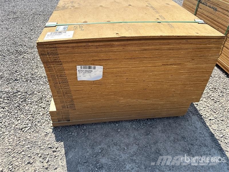 Quantity of (50) 5/8" 4x8 CSP/DFP No Stamp Plywood Other components