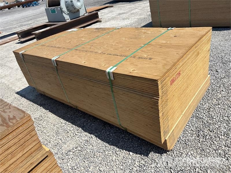 Quantity of (50) 5/8" 4x8 CSP/DFP No Stamp Plywood Other components
