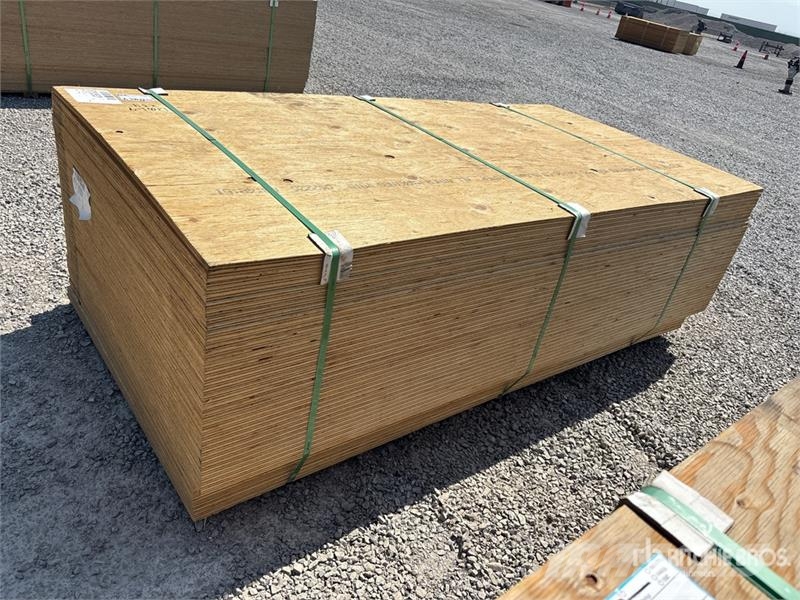 Quantity of (50) 5/8" 4x8 CSP/DFP No Stamp Plywood Other components