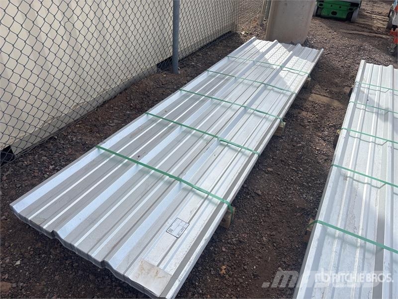 Quantity of (50) Kit Containers Steel Panels Winches, hoists and material lifts