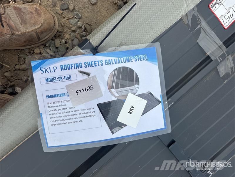 Quantity of (50) SKLP SK-XH50 3 ft x 10 ft Galval Utovorne dizalice, vitla i liftovi za materijal