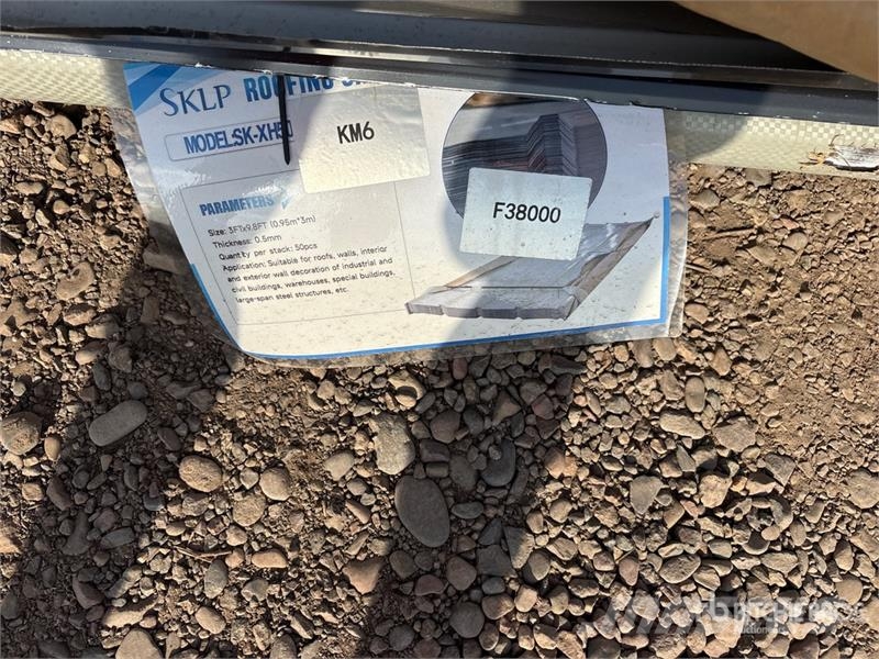 Quantity of (50) SKLP SK-XH50 Galvalume Steel She Montacargas y elevadores de material