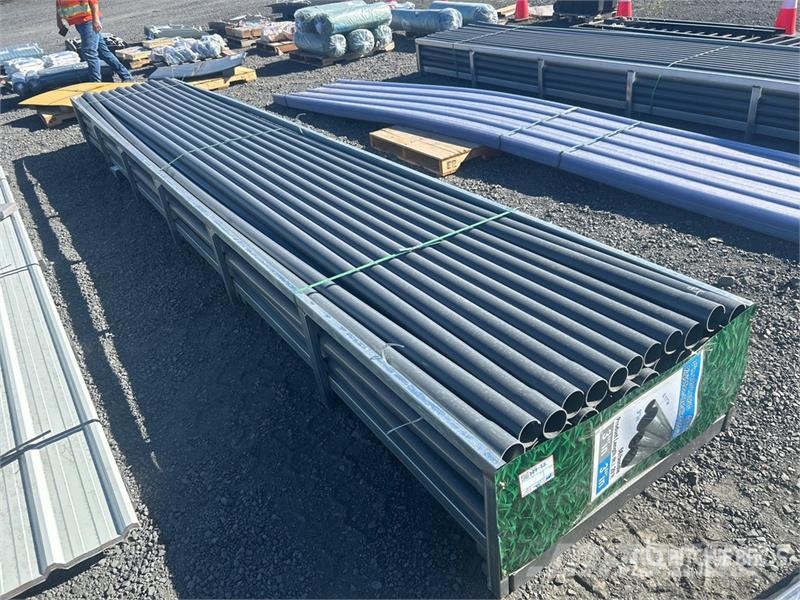 Quantity of (58) 2.5 in x 19 ft 8 in Grey UPVC Rig Seilwinden, Bauaufzüge und Lastenaufzüge
