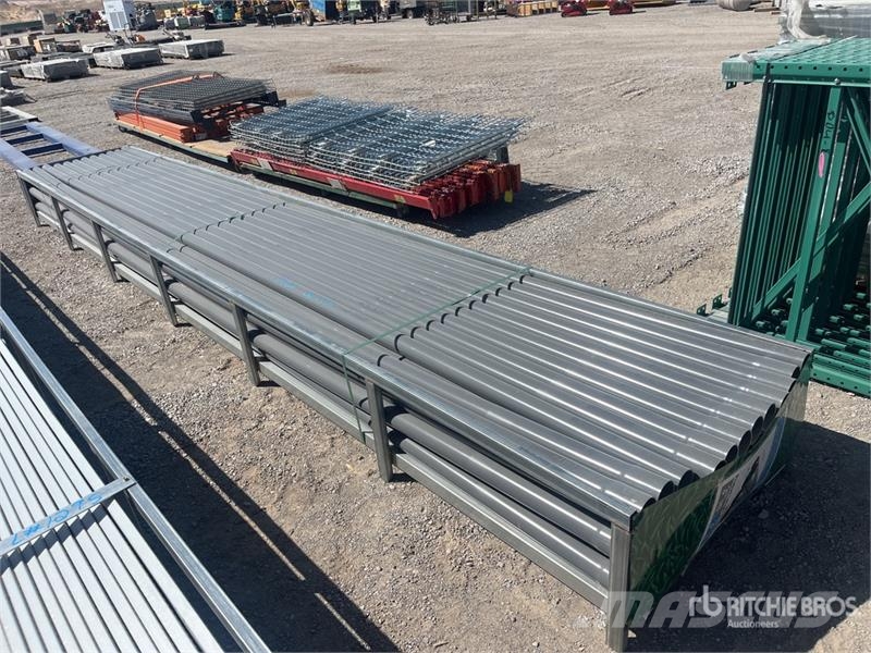 Quantity of (58) 3 in x 20 ft Grey UPVC Rigid Non- Talhas, guinchos e elevadores de materiais