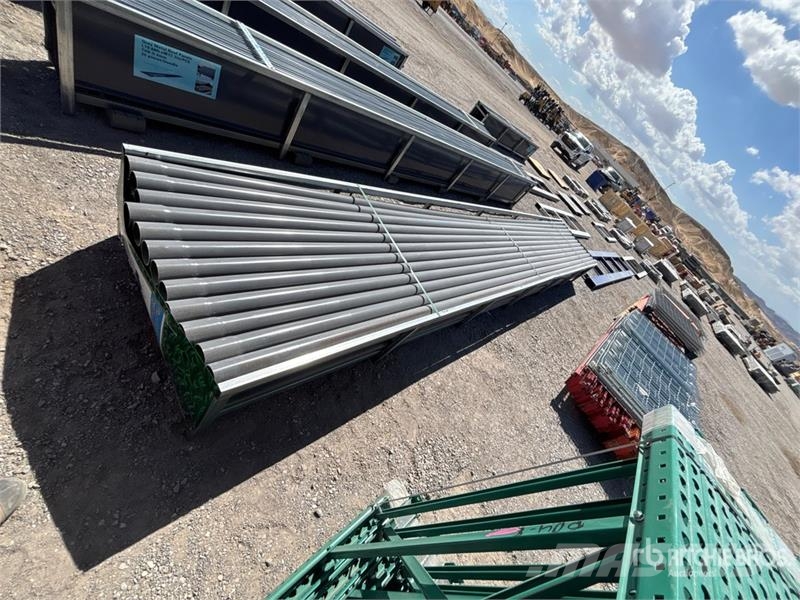 Quantity of (58) 3 in x 20 ft Grey UPVC Rigid Non- Talhas, guinchos e elevadores de materiais
