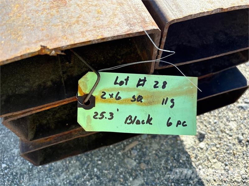Quantity of (6) 2x6 sq 25.3' Drugi deli