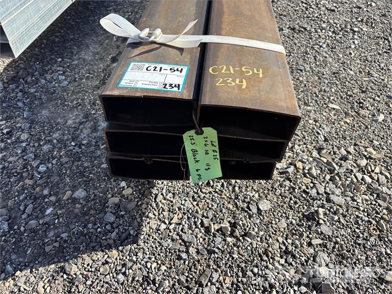 Quantity of (6) 2x6 sq 300 in Pipe Vintsid, telfrid ja materjaliliftid