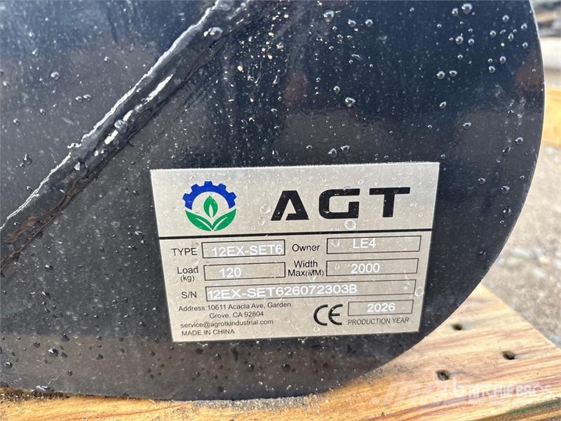 Quantity of (6) AGT 12EX-SET6 Mini Excavator Atta 其他组件