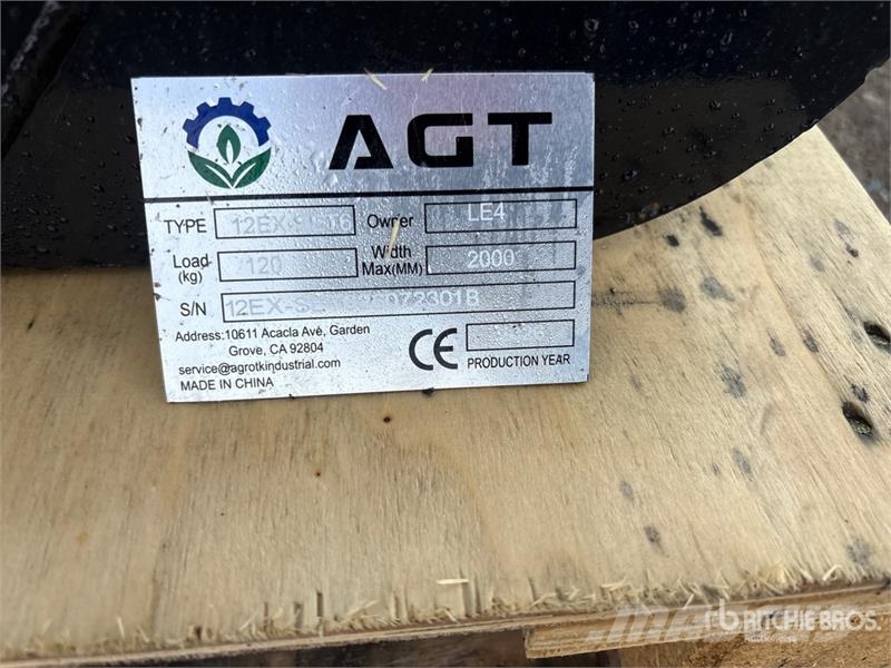 Quantity of (6) AGT 12EX-SET6 Mini Excavator Atta Outros componentes