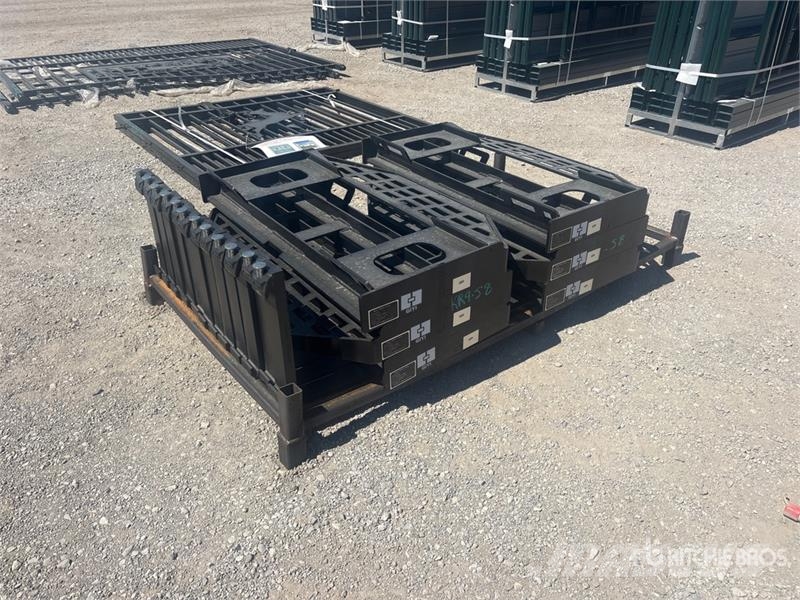 Quantity of (6) GIYI GY-DHC 60 in Skid Steer Fork Вили