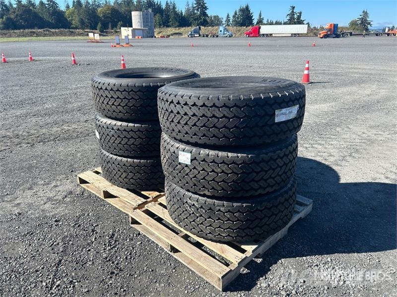 Quantity of (6) Roadlux 385/65R22.5 Tires (Unused) Tyres, wheels and rims