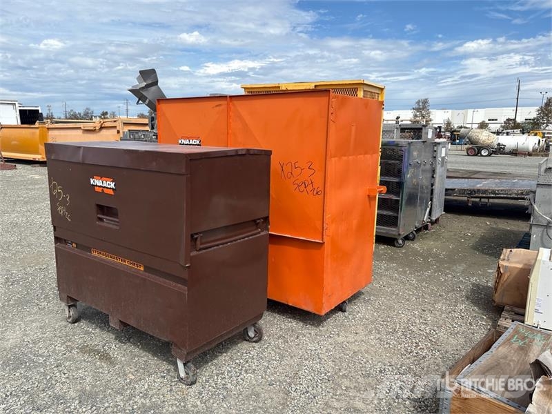  Quantity of (6) Storage Cabinets Other components