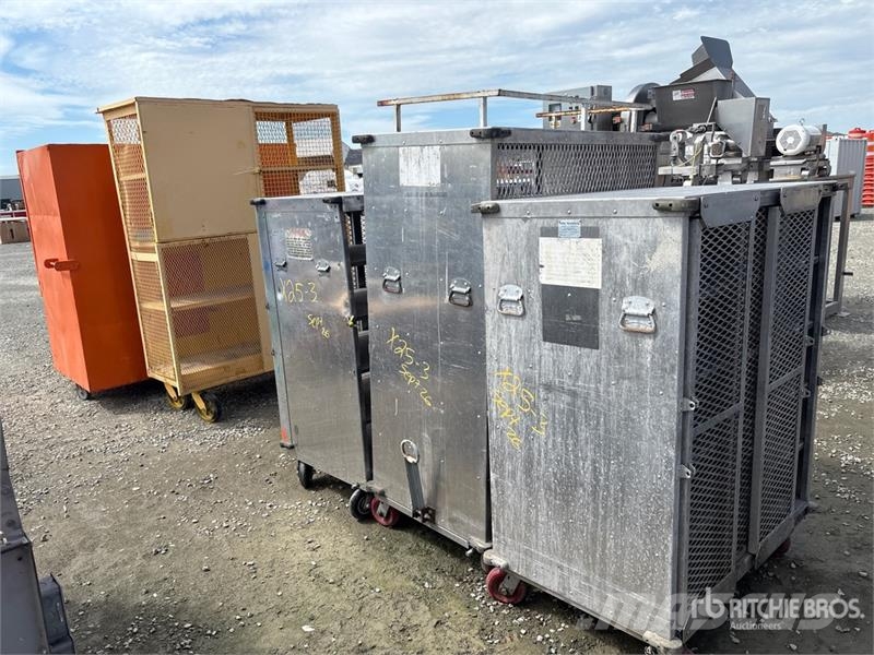  Quantity of (6) Storage Cabinets Other components