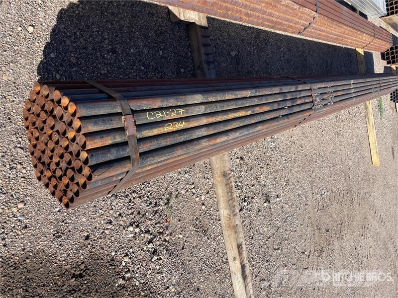Quantity of (61) 1 7/8 OD 21 ft Steel Drugi deli