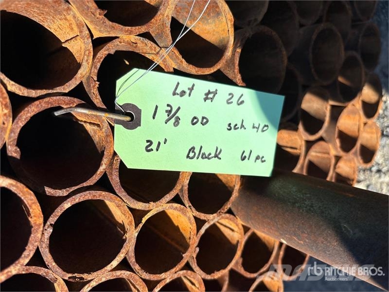 Quantity of (61) 1 7/8 od 21' Drugi deli