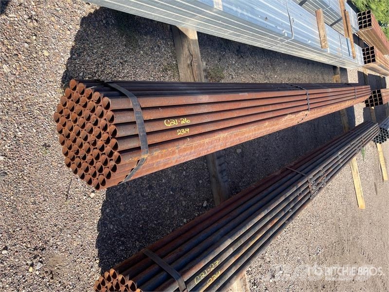 Quantity of (61) 1 7/8 OD 21 ft Steel Drugi deli