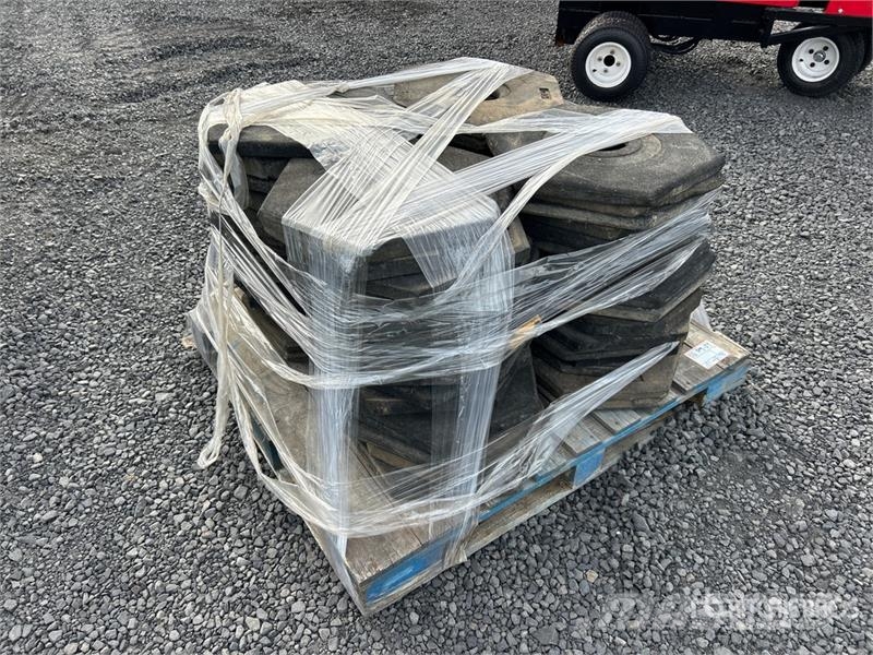Quantity of (65) Traffic Cone Bases Diger aksam