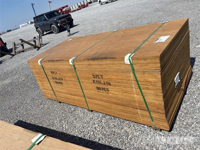 Quantity of (69) 1/2" 4x8 MDO G1S With Smooth Over Other components