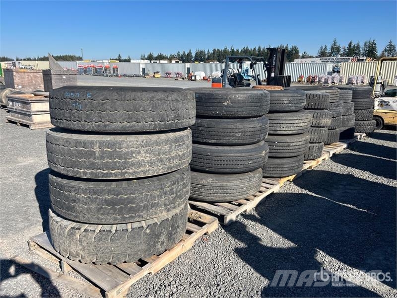  Quantity of (7) Pallets of Tires Riepas, riteņi un diski