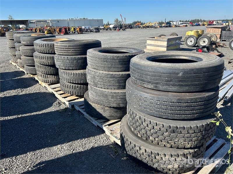  Quantity of (7) Pallets of Tires Riepas, riteņi un diski