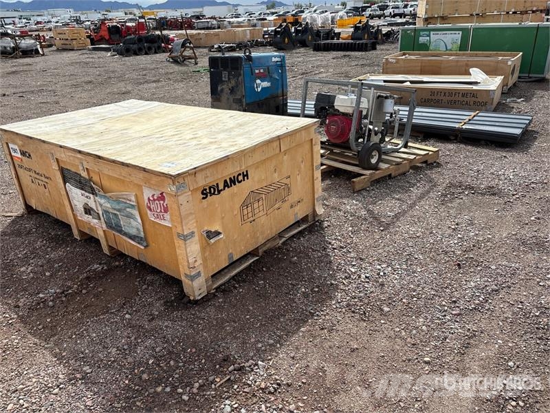 Quantity of (7) Pre Fab Buildings, Engine Driven W مكونات أخرى