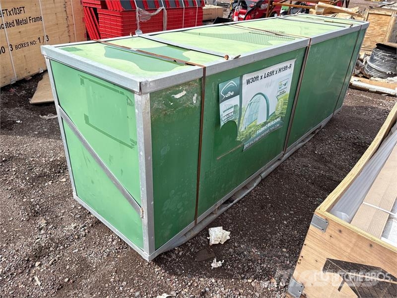 Quantity of (7) Pre Fab Buildings, Engine Driven W مكونات أخرى