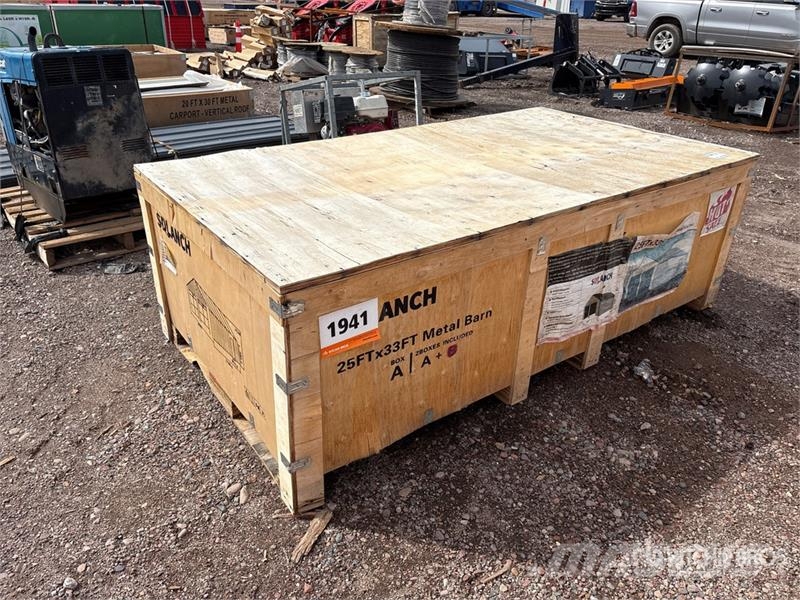 Quantity of (7) Pre Fab Buildings, Engine Driven W مكونات أخرى