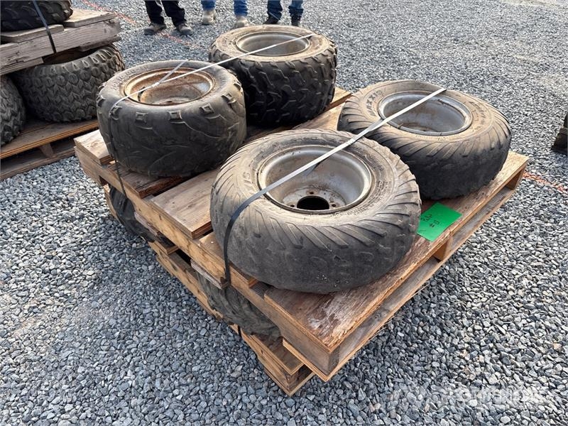  Quantity of (8) ATV Tires الإطارات والعجلات والحافات