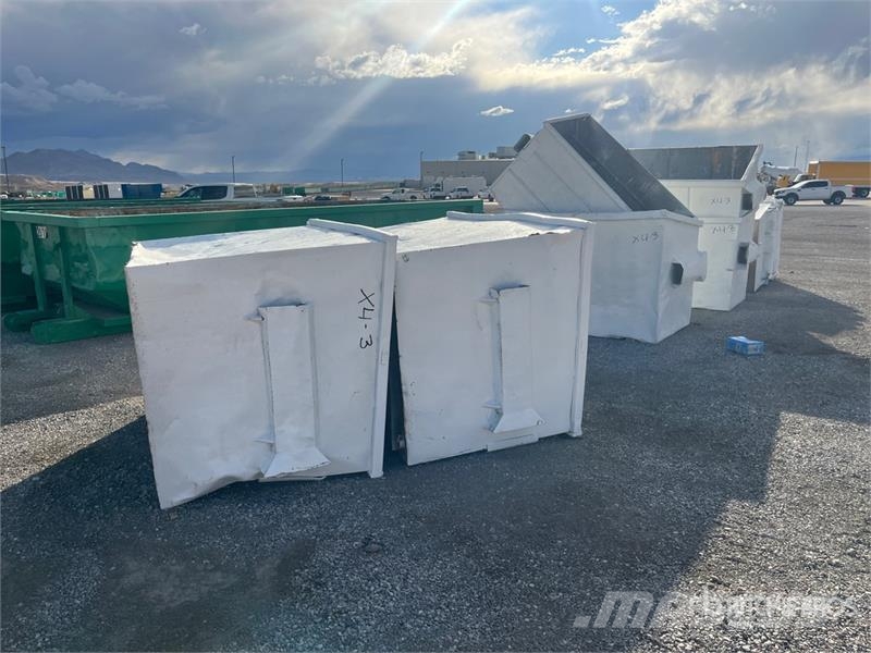 Quantity of (8) Front Loader Waste Container Other