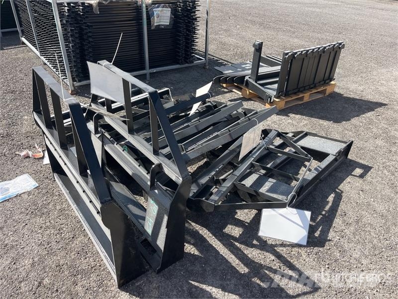 Quantity of (8) Mower King SA 48 in Skid Steer Fo Fourche