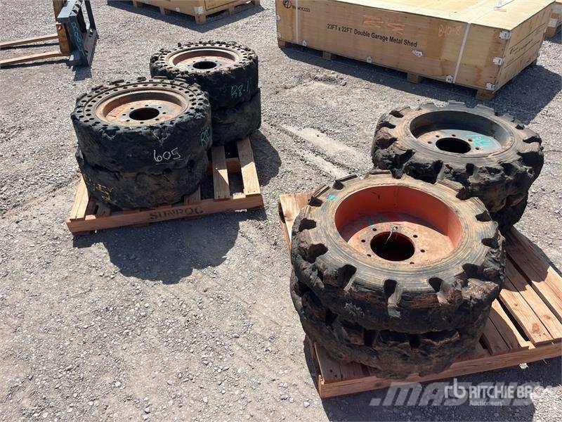 Quantity of (8) Tires Tyres, wheels and rims