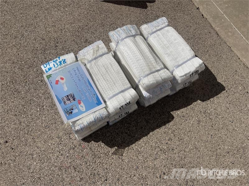  Quantity of (80) 1.2 in x 9.8 ft Heavy Duty Indust Outros componentes