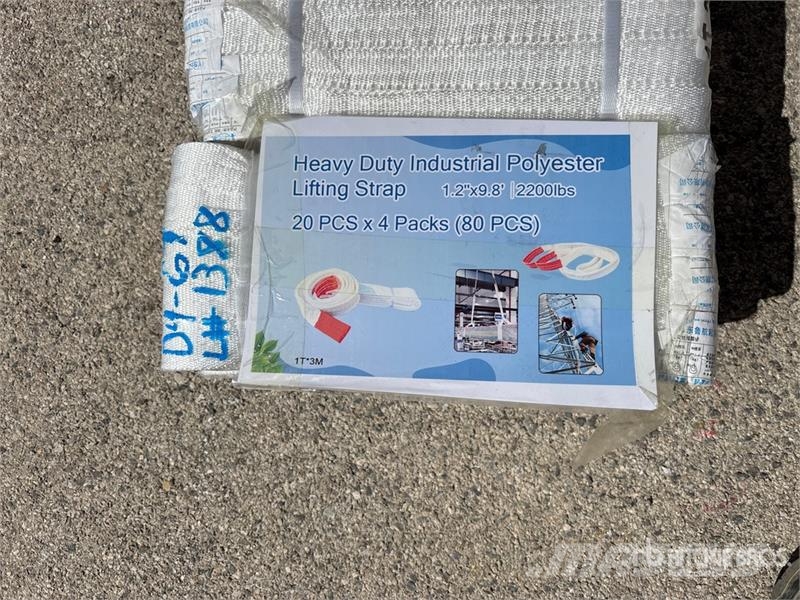  Quantity of (80) 1.2 in x 9.8 ft Heavy Duty Indust Outros componentes